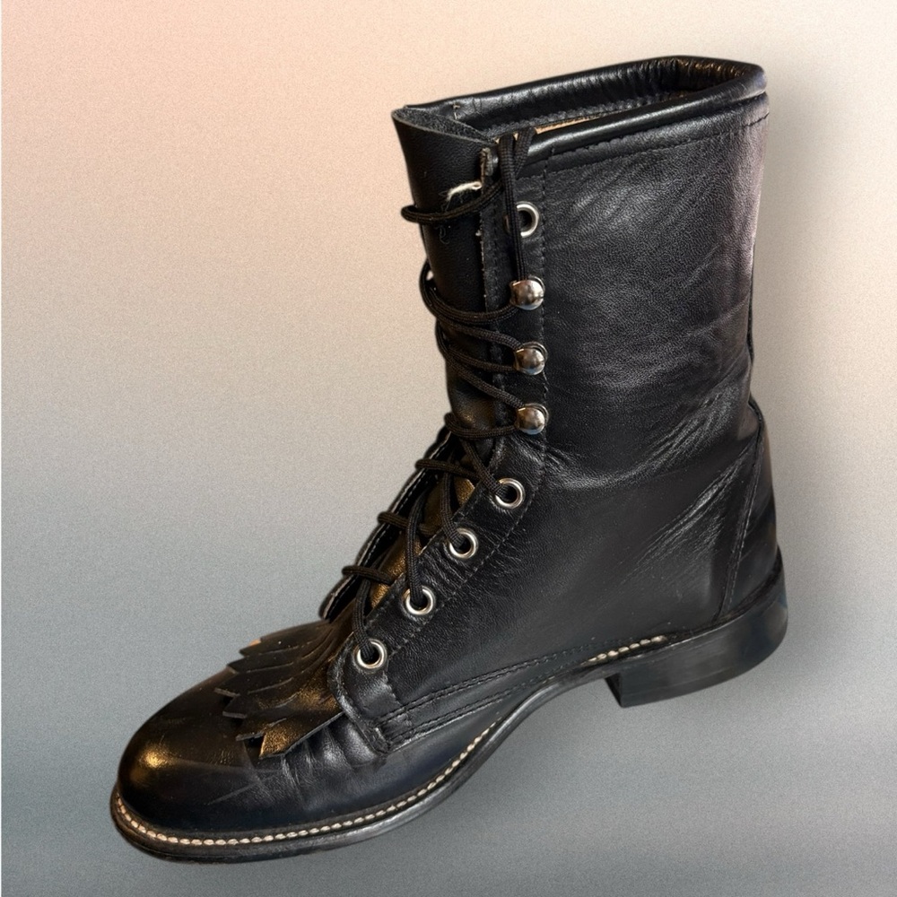 Women’s Size 5.5 Laredo Lace Up Western Boots Boots